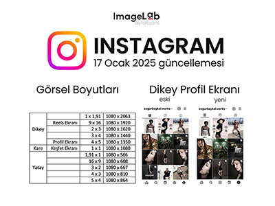 2025 Instagram Görsel Boyutları ve Yeni Dikey Profil Ekranı